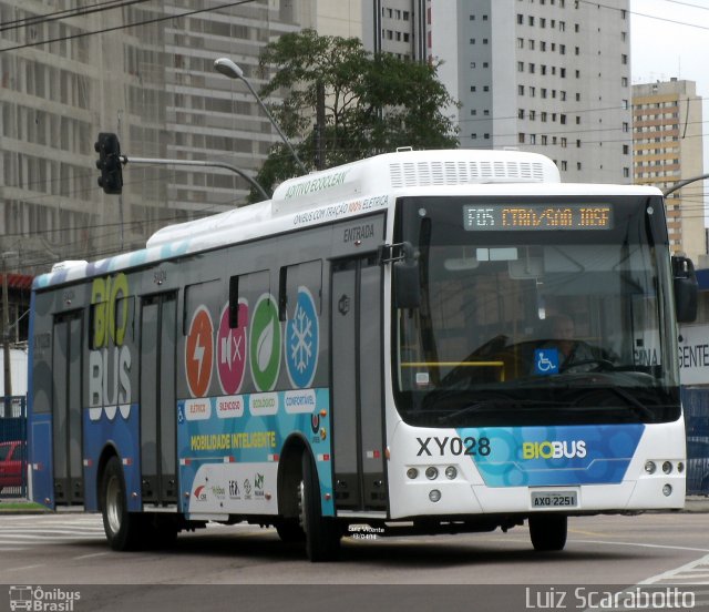 Auto Viação São José dos Pinhais XY028 na cidade de Curitiba, Paraná, Brasil, por Luiz Scarabotto . ID da foto: 2584647.