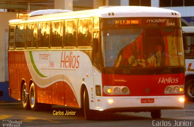 Helios Coletivos e Cargas 346 na cidade de Goiânia, Goiás, Brasil, por Carlos Júnior. Número da foto: #2584883.