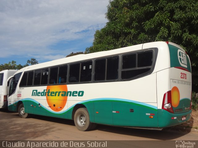 Empresa de Transporte de Passageiros Mediterrâneo 2370 na cidade de Ji-Paraná, Rondônia, Brasil, por Claudio Aparecido de Deus Sobral. ID da foto: 2586579.