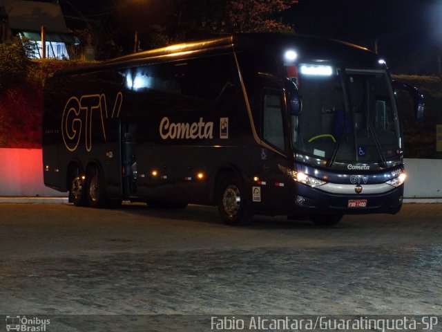 Viação Cometa 11400 na cidade de Guaratinguetá, São Paulo, Brasil, por Fabio Alcantara. Número da foto: #2586568.