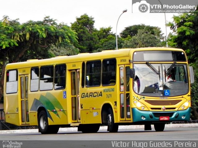 Viação Garcia 7679 na cidade de Maringá, Paraná, Brasil, por Victor Hugo Guedes Pereira. ID da foto: 2586940.