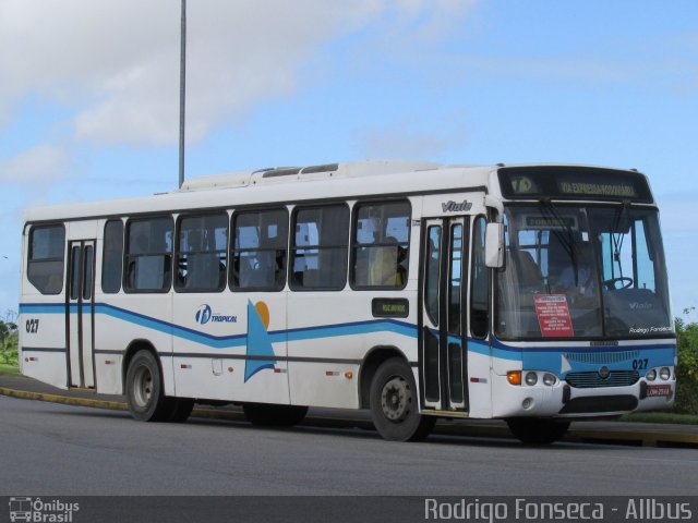 Transporte Tropical 027 na cidade de Rio Largo, Alagoas, Brasil, por Rodrigo Fonseca. Número da foto: #2588132.