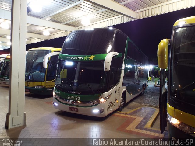 Expresso Brasileiro 209120 na cidade de Guaratinguetá, São Paulo, Brasil, por Fabio Alcantara. ID da foto: 2587955.