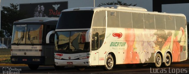 Eucatur - Empresa União Cascavel de Transportes e Turismo 3904 na cidade de Goiânia, Goiás, Brasil, por Lucas Gabriel Resende Lopes. ID da foto: 2588470.