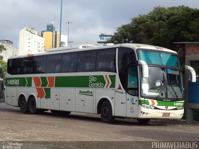Cia. São Geraldo de Viação 14890 na cidade de Curitiba, Paraná, Brasil, por Alexandre Rodrigo. Número da foto: #2590840.