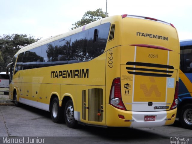 Viação Itapemirim 60641 na cidade de São Paulo, São Paulo, Brasil, por Manoel Junior. Número da foto: #2590044.
