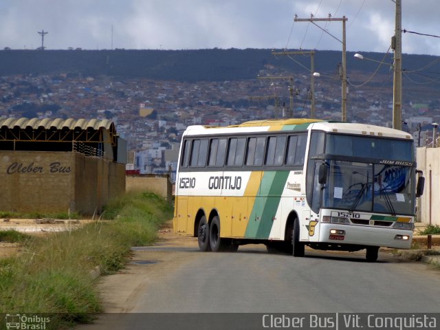 Empresa Gontijo de Transportes 15210 na cidade de Vitória da Conquista, Bahia, Brasil, por Cleber Bus. ID da foto: 2590528.