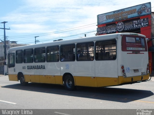 Transportes Guanabara 002 na cidade de Natal, Rio Grande do Norte, Brasil, por Wagner Lima. Número da foto: #2589621.