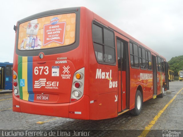 Itamaracá Transportes 673 na cidade de Abreu e Lima, Pernambuco, Brasil, por Luciano Ferreira de Lima Júnior. ID da foto: 2589883.