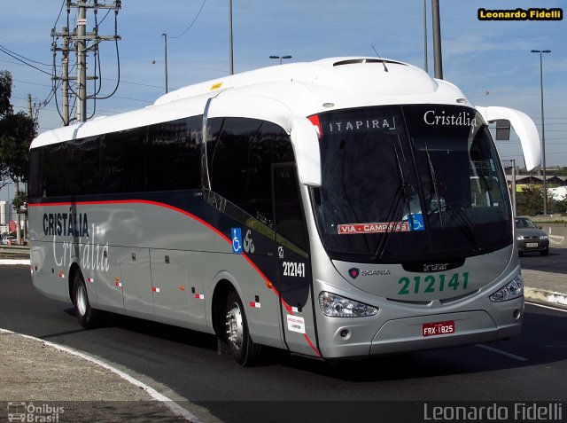 Expresso Cristália 212141 na cidade de São Paulo, São Paulo, Brasil, por Leonardo Fidelli. ID da foto: 2590577.