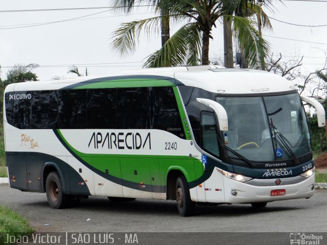 Viação Nossa Senhora Aparecida 2240 na cidade de São Luís, Maranhão, Brasil, por João Victor. ID da foto: 2591110.