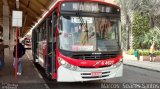 Express Transportes Urbanos Ltda 4 4627 na cidade de São Paulo, São Paulo, Brasil, por Marcos  Soares Santos. Número da foto: #2589415.