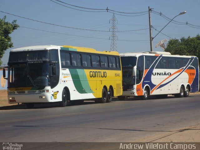 Empresa Gontijo de Transportes 15940 na cidade de Pirapora, Minas Gerais, Brasil, por Andrew Campos. Número da foto: #2592497.