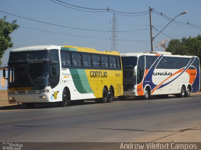 Empresa Gontijo de Transportes 15940 na cidade de Pirapora, Minas Gerais, Brasil, por Andrew Campos. ID da foto: 2592497.