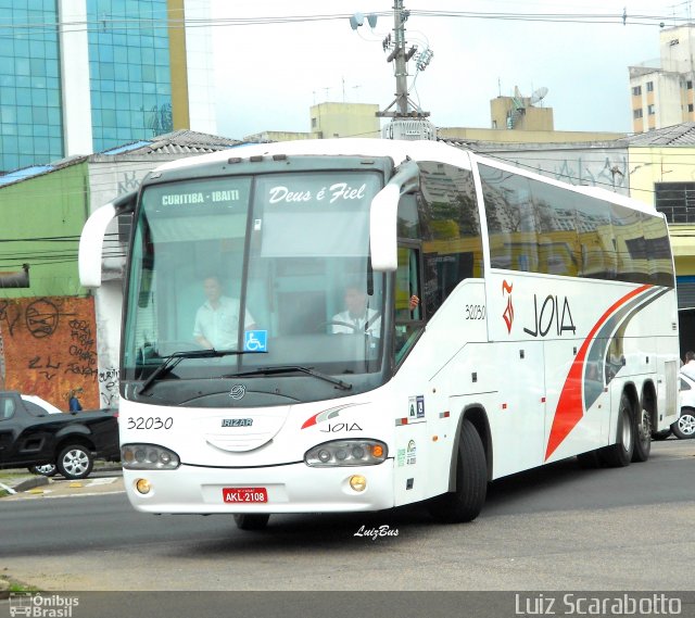 Viação Jóia > Expresso Jóia 32030 na cidade de Curitiba, Paraná, Brasil, por Luiz Scarabotto . Número da foto: #2592107.