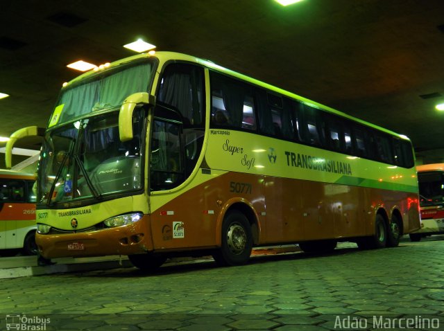 Transbrasiliana Transportes e Turismo 50771 na cidade de Belo Horizonte, Minas Gerais, Brasil, por Adão Raimundo Marcelino. ID da foto: 2592807.