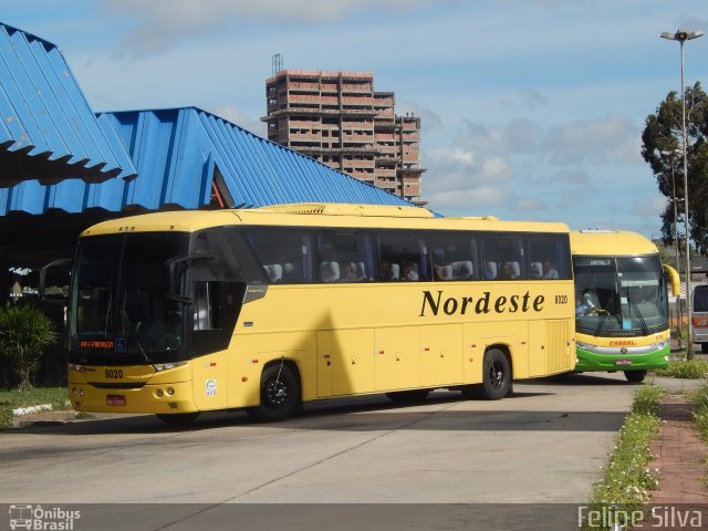 Viação Nordeste 8020 na cidade de Natal, Rio Grande do Norte, Brasil, por Felipe  Jose. Número da foto: #2592787.
