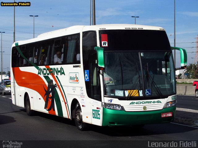 Empresa de Transportes Andorinha 6005 na cidade de São Paulo, São Paulo, Brasil, por Leonardo Fidelli. Número da foto: #2592849.