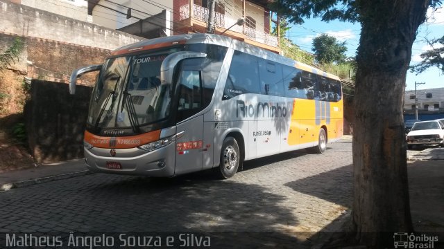 Transturismo Rio Minho RJ 166.059 na cidade de Valença, Rio de Janeiro, Brasil, por Matheus Ângelo Souza e Silva. Número da foto: #2592009.