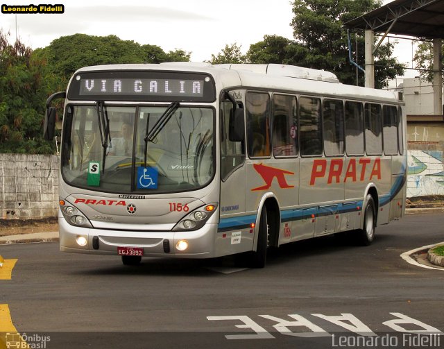 Expresso de Prata 1156 na cidade de Bauru, São Paulo, Brasil, por Leonardo Fidelli. Número da foto: #2592874.
