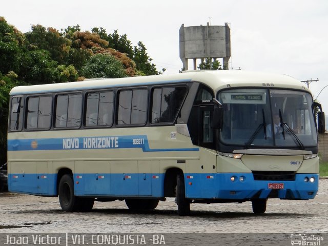 Viação Novo Horizonte 909211 na cidade de Vitória da Conquista, Bahia, Brasil, por João Victor. Número da foto: #2592800.