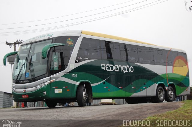 Redenção Turismo 9100 na cidade de São Paulo, São Paulo, Brasil, por EDUARDO - SOROCABUS. Número da foto: #2592127.