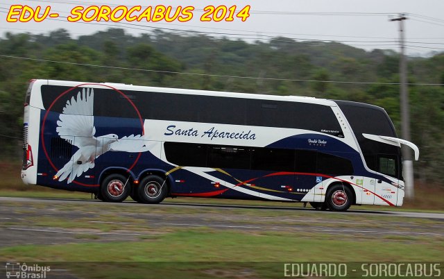 Santa Aparecida Turismo 14000 na cidade de São Paulo, São Paulo, Brasil, por EDUARDO - SOROCABUS. Número da foto: #2592123.