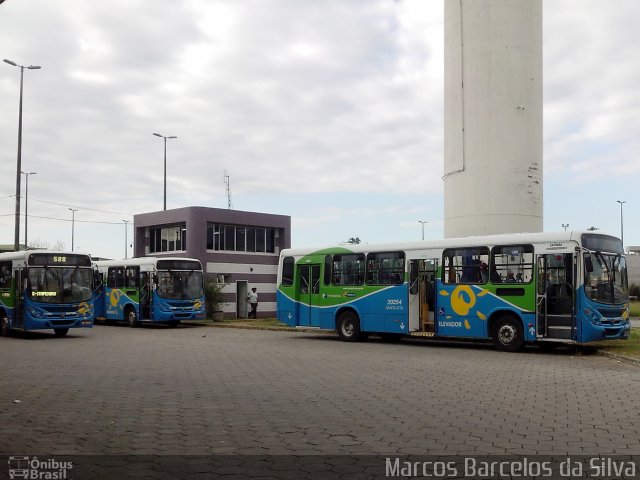 Santa Zita Transportes Coletivos 20254 na cidade de Cariacica, Espírito Santo, Brasil, por Marcos Barcelos da Silva. Número da foto: #2593029.