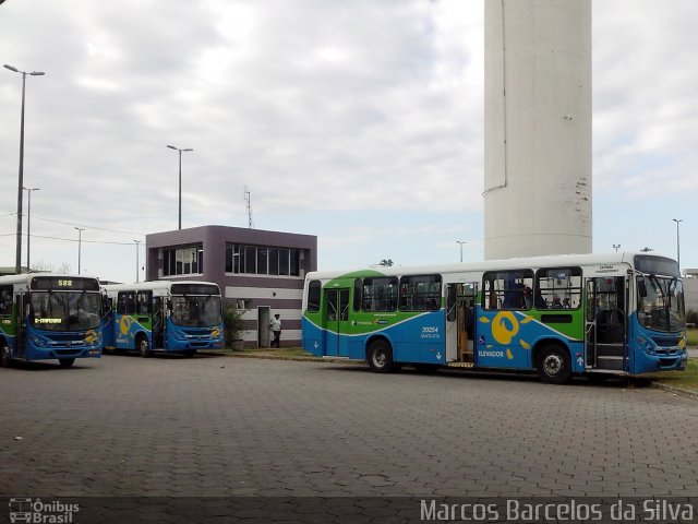 Santa Zita Transportes Coletivos 20254 na cidade de Cariacica, Espírito Santo, Brasil, por Marcos Barcelos da Silva. ID da foto: 2593029.