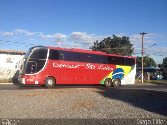 Expresso São Luiz 6990 na cidade de Cuiabá, Mato Grosso, Brasil, por Diego Eifler. Número da foto: #2594030.