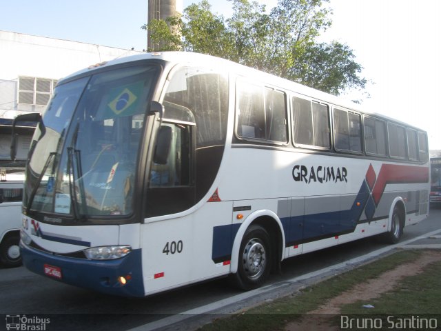 Gracimar Transporte e Turismo 400 na cidade de Taboão da Serra, São Paulo, Brasil, por Bruno Santino. Número da foto: #2593961.