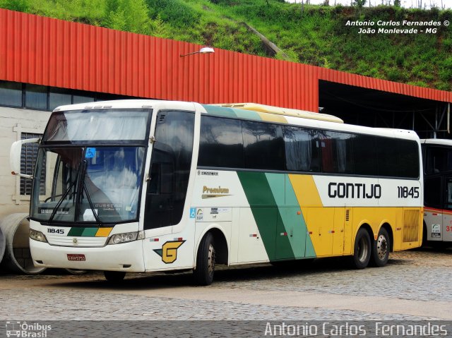 Empresa Gontijo de Transportes 11845 na cidade de João Monlevade, Minas Gerais, Brasil, por Antonio Carlos Fernandes. Número da foto: #2594406.