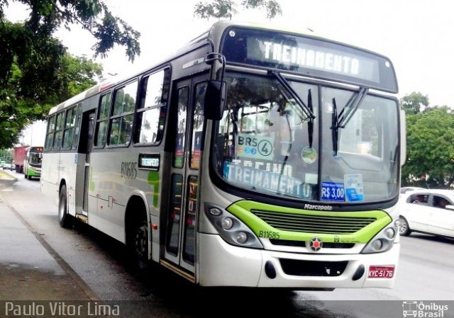 Viação Vila Real TREINAMENTO [B11685] na cidade de Rio de Janeiro, Rio de Janeiro, Brasil, por Paulo Vitor Lima. Número da foto: #2593792.