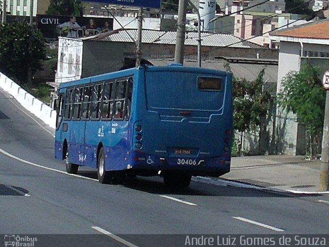 Bettania Ônibus 30406 na cidade de Belo Horizonte, Minas Gerais, Brasil, por André Luiz Gomes de Souza. ID da foto: 2594871.