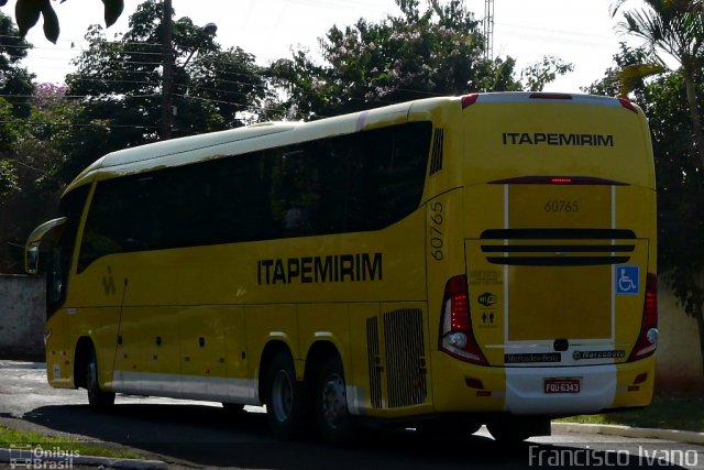 Viação Itapemirim 60765 na cidade de Ourinhos, São Paulo, Brasil, por Francisco Ivano. Número da foto: #2596369.