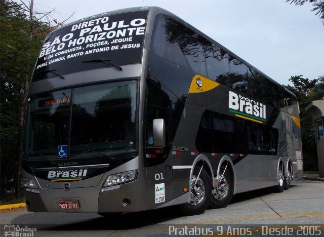 Trans Brasil > TCB - Transporte Coletivo Brasil 01 na cidade de São Paulo, São Paulo, Brasil, por Cristiano Soares da Silva. Número da foto: #2596464.