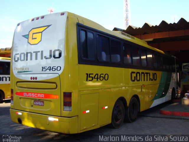 Empresa Gontijo de Transportes 15460 na cidade de Pirapora, Minas Gerais, Brasil, por Marlon Mendes da Silva Souza. ID da foto: 2596151.