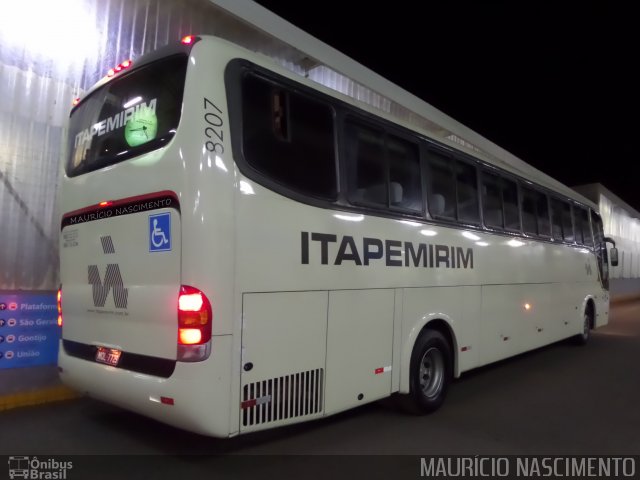 Viação Itapemirim 8207 na cidade de Belo Horizonte, Minas Gerais, Brasil, por Maurício Nascimento. ID da foto: 2596516.