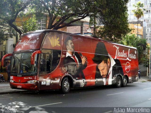 Viação Cruz de Malta Turismo 3400 na cidade de Belo Horizonte, Minas Gerais, Brasil, por Adão Raimundo Marcelino. Número da foto: #2598063.