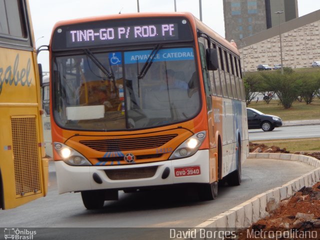 Advance Catedral Transportes 14112 na cidade de Brasília, Distrito Federal, Brasil, por David Borges. Número da foto: #2597344.