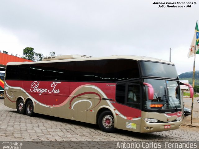 Braga Tur 3000 na cidade de João Monlevade, Minas Gerais, Brasil, por Antonio Carlos Fernandes. Número da foto: #2597004.