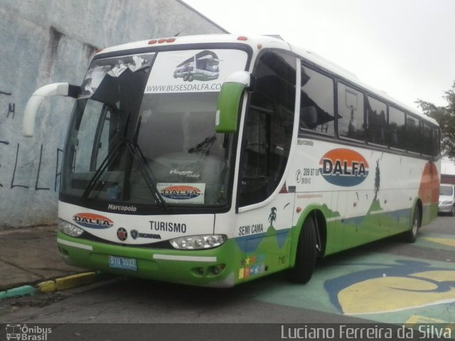 Dalfa Turismo 710 na cidade de São Paulo, São Paulo, Brasil, por Luciano Ferreira da Silva. Número da foto: #2597811.