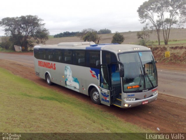 Reunidas Transportes Coletivos 26239 na cidade de Santa Rosa, Rio Grande do Sul, Brasil, por Leandro Melo Valls. Número da foto: #2597575.