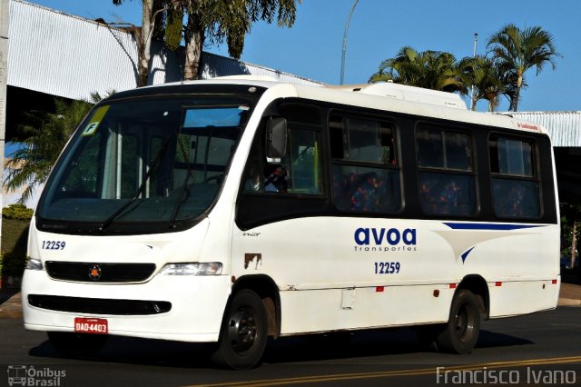 AVOA - Auto Viação Ourinhos Assis 12259 na cidade de Assis, São Paulo, Brasil, por Francisco Ivano. Número da foto: #2596913.