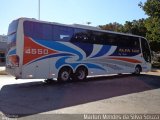 Alfa Luz Viação Transportes 4550 na cidade de Formosa, Goiás, Brasil, por Marlon Mendes da Silva Souza. Número da foto: #:id.