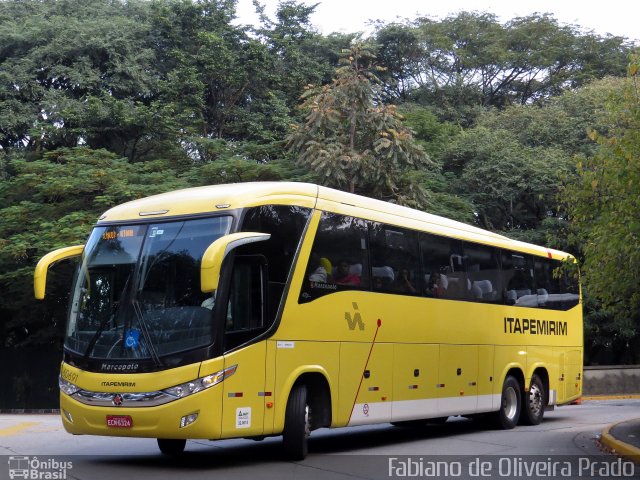 Viação Itapemirim 60691 na cidade de São Paulo, São Paulo, Brasil, por Fabiano de Oliveira Prado. ID da foto: 2566484.