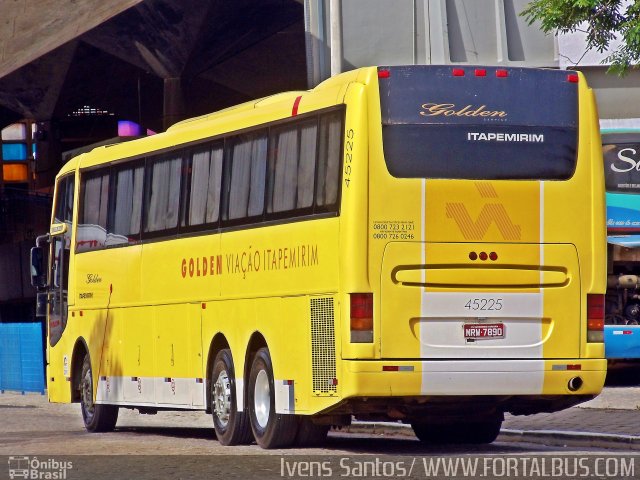 Viação Itapemirim 45225 na cidade de Fortaleza, Ceará, Brasil, por Ivam Santos. ID da foto: 2567568.