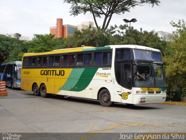 Empresa Gontijo de Transportes 15320 na cidade de São Paulo, São Paulo, Brasil, por José Geyvson da Silva. ID da foto: 2567756.