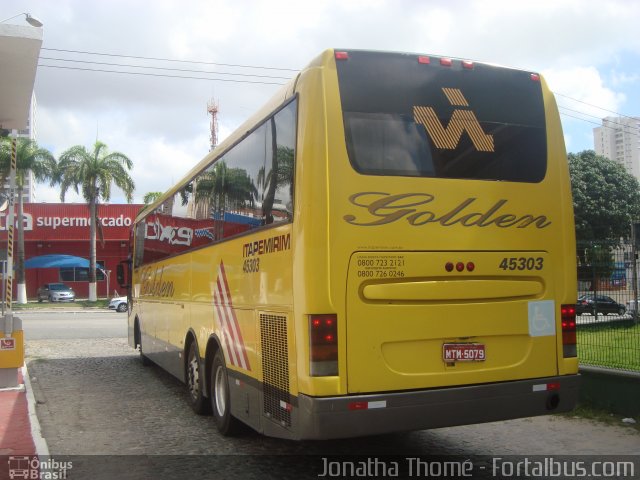 Viação Itapemirim 45303 na cidade de Fortaleza, Ceará, Brasil, por Jonatha Thomé. Número da foto: #2566139.
