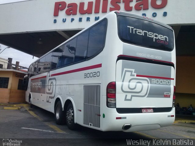 Transpen Transporte Coletivo e Encomendas 30020 na cidade de Sorocaba, São Paulo, Brasil, por Weslley Kelvin Batista. Número da foto: #2567004.